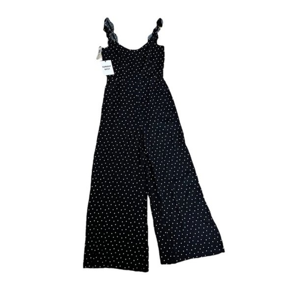 New Aritzia Sunday Best Flirt Ruffle Jumpsuit Size 00 - Picture 1 of 9